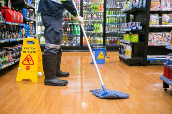 Shop cleaning services